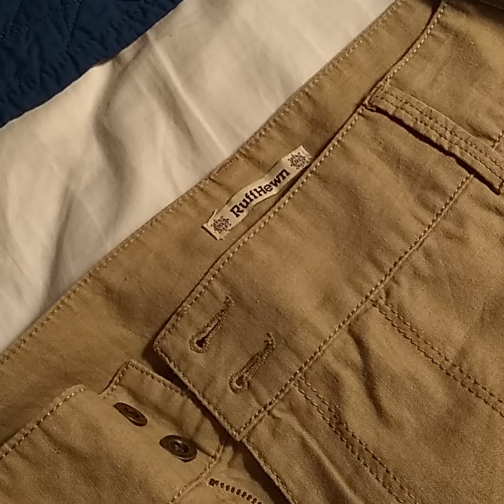 Ruff Hewn Tan Shorts - Picture 4 of 4